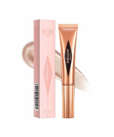 Liquid Stick - Highlighter Makeup & Stick | Lightweight Contouring Highlighter Makeup Stick Breathable Feel Sheer Flush of Color Natural Looking Dtt High Gloss Liquid 03#