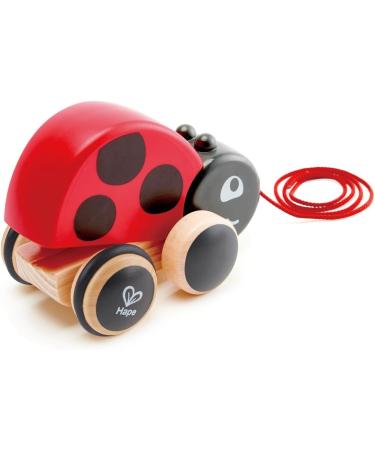 Shop Hape Pull-Along Beetle Marie - Wooden Toy for Kids 12+ Months | International Shipping Available - Buy Online on GoSupps.com