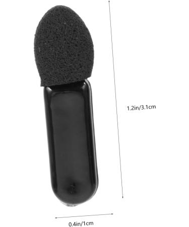 FOMIYES 300 Pcs Mini Eyeshadow Swab Black Eyeshadow Eyelash Brush Eyeshadow Girl Tool Kit Miss - Buy Online on GoSupps.com