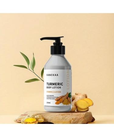 Turmeric Body Lotion with Vitamin C - Nourishing 3 Fl Oz Moisturizer for Glowing Skin | International Shipping Available - Buy Online on GoSupps.com