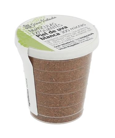 GRAN VELADA 300 Micron White Grape Skin Exfoliating Particles | Vital Natural Ingredients for Body and Facial Scrubs Ideal for Exfoliating Gels | 30cc