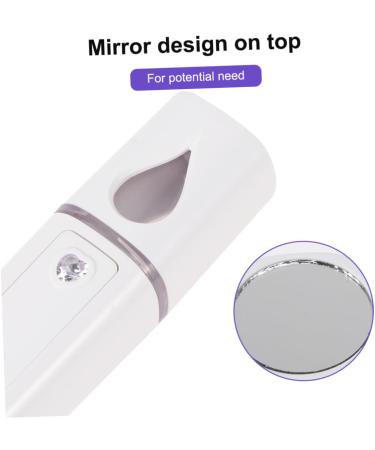 Beavorty 3 Pcs Steamer Nano Facial Mister Portable Facial Eyelash Mist Sprayer Spray Meter Handheld Steamboat 10.5*3cmx3pcs - Buy Online on GoSupps.com