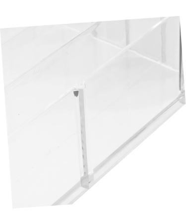 PRETYZOOM Cosmetic Storage Box Storage Drawers Desk Storage Drawer Makeup Palettes Organizers Eye Shadow Blush Transparent 24x23x6.5cm - Buy Online on GoSupps.com