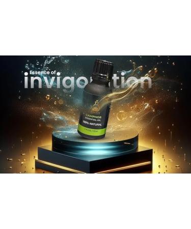 Indiroot Camphor Cinnamomum camphora Essential Oil 100% Natural 0.5 Fl Oz 15ml - Buy Online on GoSupps.com