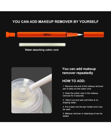 2-in-1 Eyeliner & Makeup Remover Pen | Waterproof Easy-to-Use Makeup Eraser for Eyes Brows & Lips - Shop Internationally - Buy Online on GoSupps.com
