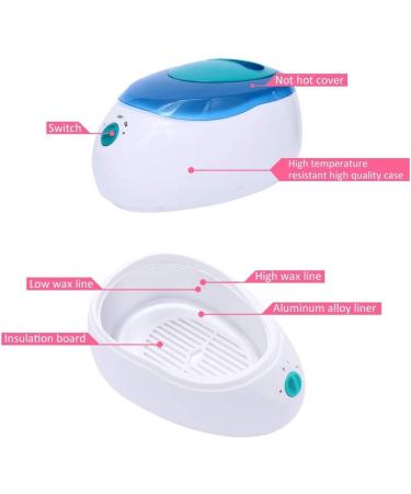 Paraffin Wax Bath with Heat Shield for Hands and Feet Beauty Salon Highly Effective Skin Treatment Cares for Rough Dry or Stressed Skin Encourages Blood Flow 2700ml - Buy Online on GoSupps.com