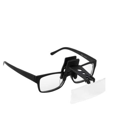 Lightweight Magnifying Glass Foldable Multifold Glasses Clip Flip Magnifying Glass Can Be Used for Reading Watch Repair Lofty Ambition
