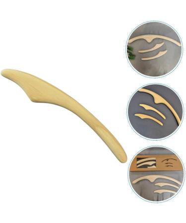 Healeved Wooden Gua Sha Stick - Trigger-Point Massager for Reducing Belly & Shoulder Tension | Manual Muscle Roller for Women - Buy Online on GoSupps.com