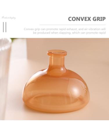 GLEAVI Old Man Sputum Cup Sputum Remover Cup Pressure Drum Massager Mucus Removal Device Phlegm Remover Palm Sputum Cup Household Percussion Cup Silica Gel Hiccup Elderly Breast-Feeding - Buy Online on GoSupps.com