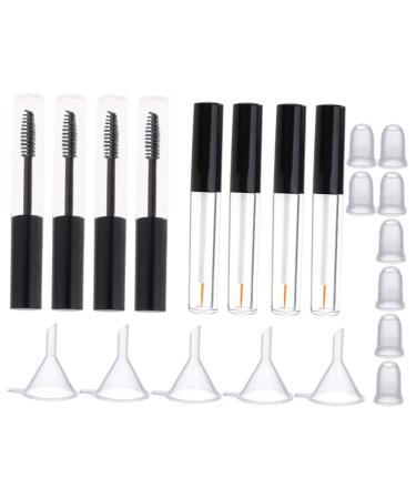 MUSISALY 1 Set Empty Eyelashes Lash Brush Eyelash Mascara Tube Mascara Applicator Dispenser Bottles Empty Mascara Tube Cosmetic Supplies Lip Gloss Tubes Cosmetic Containers Mascara Bottles