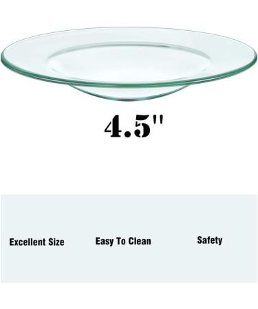 Corleone Replacement Wax Warmer Dishes - Round Glass Bowls for Electric Wax Melter and Burner - Set of 2 - Buy Online on GoSupps.com