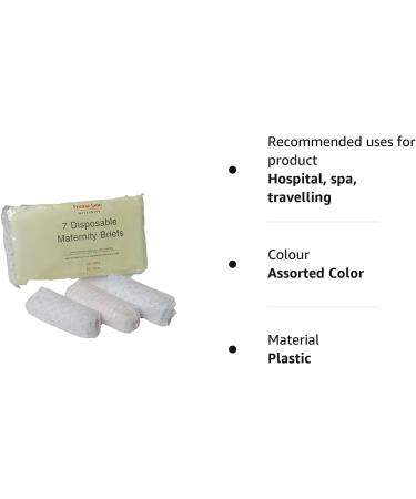 Emma Jane Disposable Maternity Briefs - 7 Assorted Colors (UK10/12) - Buy Online on GoSupps.com
