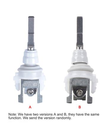 Electric Toothbrush Metal Shaft/Vibrating Tip Replacement Parts for Philips HX Series - Waterproof Seal Included - Buy Online on GoSupps.com