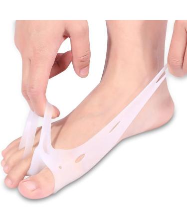 Soothing Silicone Triple Toe Pad Bunion Corrector Gel Separator Straightener with Forefoot Cushions for Hammer Toe Relief - Buy Online on GoSupps.com