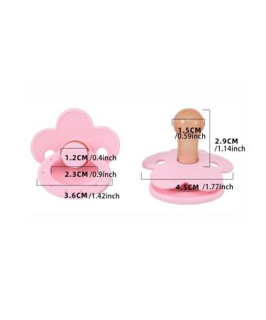 Shop Newborn Flower Silicone Pacifiers | Teething Calm Toys | Kaur Wahnen Green Pacifier Brush - Buy Online on GoSupps.com