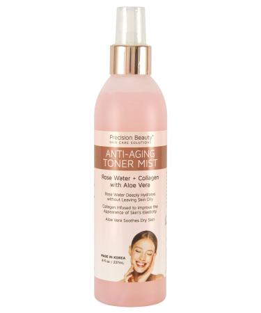 Precision Beauty Toner Mist 8 Fl Oz Anti- Aging
