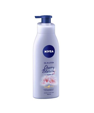NIVEA Cherry Blossom & Jojoba Oil in Lotion 400ml - Moisturizing Body Lotion - Buy Online on GoSupps.com