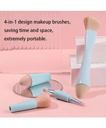 Buy 4-in-1 Makeup Brush for Liquid Cream & Powder Face Makeup | International Shipping Available - Buy Online on GoSupps.com