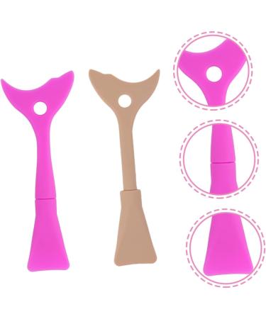 Mikinona 2pcs Eyeliner Baffle Silicone Molds Makeup Eyelash Tool Make-up Shield Supplies Miss Protection - Buy Online on GoSupps.com