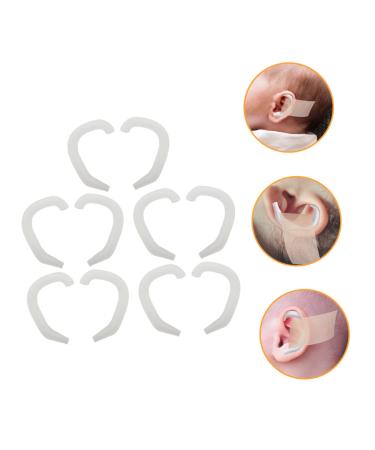 KOMBIUDA Auricle Corrector Invisible Tape - 5 Pairs | Silicone Patch for Ear Mold Support | Valgus Protruding Ear Correction Bracket - Buy Online on GoSupps.com