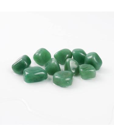 Nvzi Brazilian Green Aventurine Tumbled Polished Crystals - 10 Packs | Healing Energy Quartz Bulk for Wicca, Reiki, Chakra Stones - Buy Online on GoSupps.com