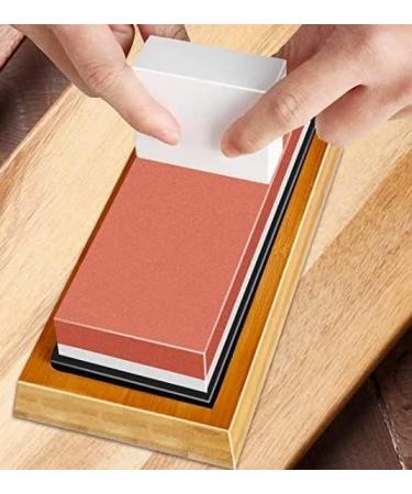 G.B.S Whetstone Knife Sharpening Stone 2 Sided and Shaving Set - Straight Razor Honing Strop Leather Case Ceramic Mug Shaving Brush - Ivory - Buy Online on GoSupps.com