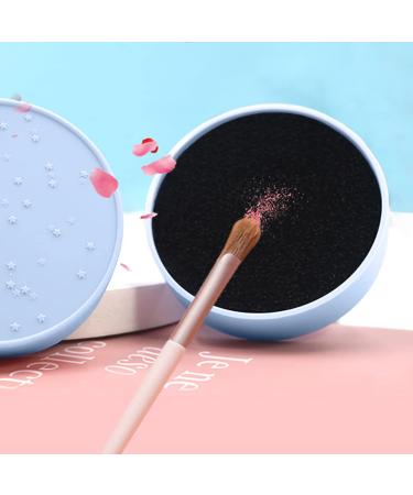 Beaupretty Makeup Sponge & Brush Cleaner - 2pcs Color Removal Pads for Quick Wash & Deep Clean | Eyeshadow & Cosmetic Brush Care - Buy Online on GoSupps.com