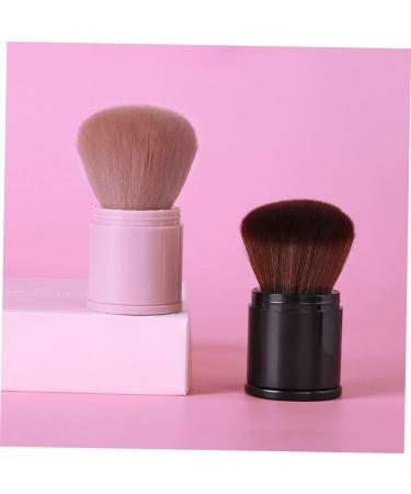 Baluue Face Powder Highlighters Makeup Highlighter Face Buffing Brush Loose Powder Pink 8.3x3.3cm Pink - Buy Online on GoSupps.com