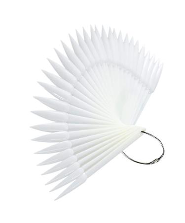 Lurrose 100-Piece Nail Tip Display Palette for Color Showcase | Plastic Polishing Table & Artificial Nail Tips for DIY Nail Art UV Gel | International Shipping Available - Buy Online on GoSupps.com