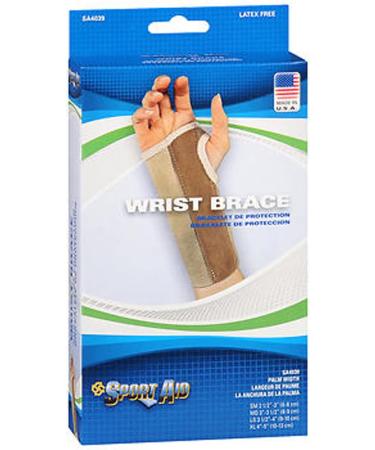 Wrist Brace Palm Stay Beige Right Large - 1 ea