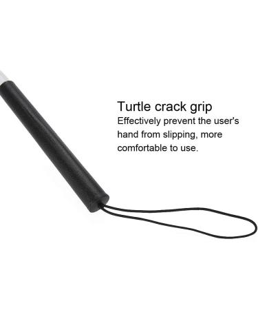 Folding Cane Foldable Lightweight Portable Reflective Aluminium Alloy Walking Stick with Wrist Strap and Non-Slip Base Folding Blind Cane for Blind and Elderly - Buy Online on GoSupps.com