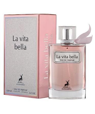 prime craft ALHAMBRA LA VITA BELLA EAU DE PARFUM 100ml | LUXURY LONG LASTING FRAGRANCE | PREMIUM IMPORTED FRAGRANCE SCENT FOR MEN AND WOMEN ALL OCCASION (Pack of 1)