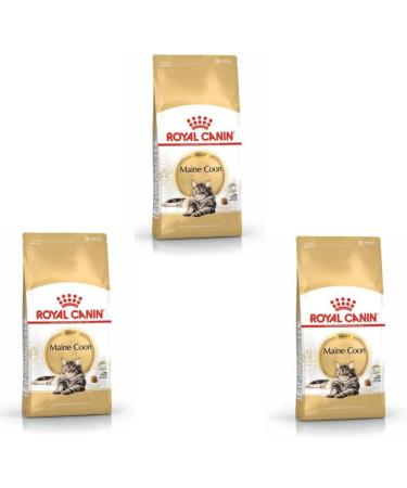 Royal Canin Maine Coon Complete Adult Dry Cat Food 3 x 400g
