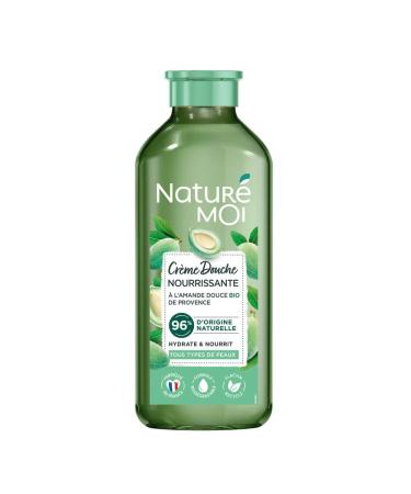 Natur moi Natur Moi - Nourishing shower cream with organic sweet almond from Provence - Moisturizes and nourishes normal to dry skin - 250 ml - Made in France
