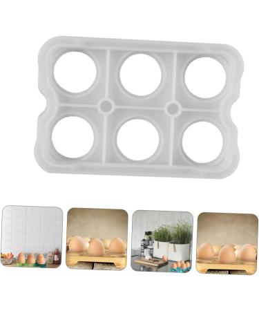 PRETYZOOM Egg Storage Rack Mold Silicone Molds Resin Molds Candle Resin DIY Mold Manual Mold Crystal Cake Mold - Buy Online on GoSupps.com