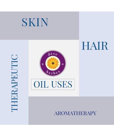  Deve Herbes Deve Herbs Pure Linseed Oil (Linum usitatissimum) 100% Natural Therapeutic Grade Cold Pressed for Personal Care 10 ml - Buy Online on GoSupps.com