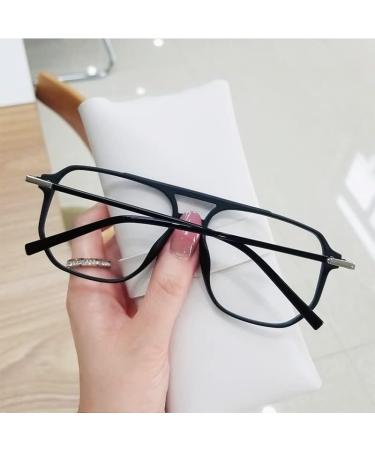 LTSrll Pilot's Reading Glasses for Men & Women - Retro Blue Light Blocking Computer Glasses (+150 Black) - Buy Online on GoSupps.com
