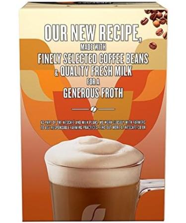 Nescafe Caramel Latte Instant Coffee 8 x 17g Sachets 100% Responsibly Sourced Coffee (Pack of 2) - Buy Online on GoSupps.com
