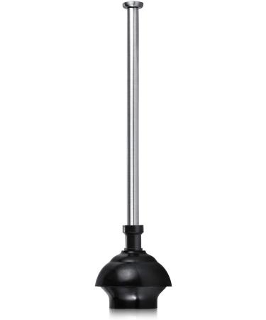 Stainless Steel Toilet Brush and Plunger Combo Set - ToiletTree Modern Deluxe 2 Pack - 4.5 x 9.75 x 18.5 - Buy Online on GoSupps.com