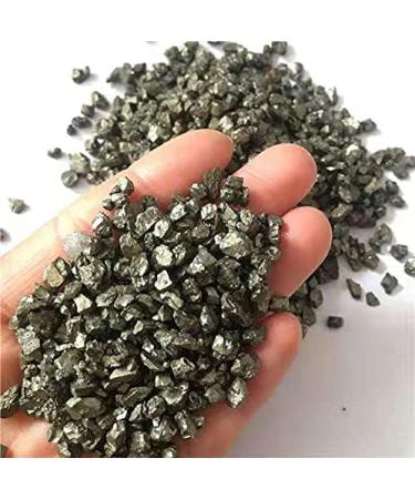 raw Minerals Chalcopyrite Gravel Natural Pyrite Crystal Chips for feng Shui 200g - Buy Online on GoSupps.com