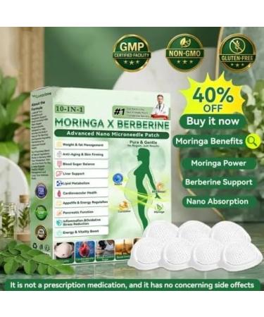 Beslimtop Moringa & Berberine 10-IN-1 Advanced Nano Microneedle Patch(2 Schachteln (14pcs)) - Buy Online on GoSupps.com