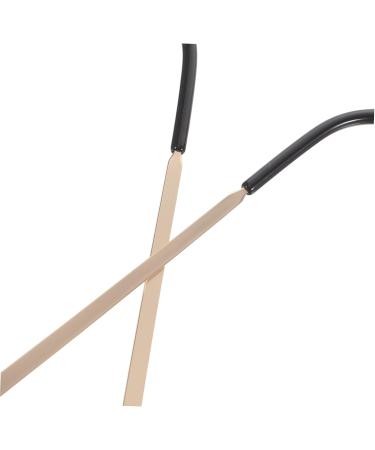 Solustrie Glasses Replacement Accessories Gold Arms & Pads for Sunglasses | Durable & Stylish Repair Solutions - Buy Online on GoSupps.com