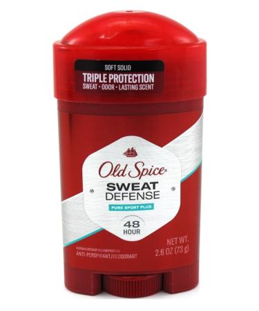 Old Spice Pure Sport+ Soft Solid Anti-Perspirant 2.6 oz (Pack of 2) - Buy Online on GoSupps.com