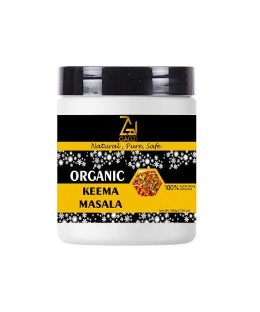 GAGZI All Natural Organic Spices Keema Masala 200 Gram (Packing May Be Vary) Pack Of 1 200 Gram 7.05 oz