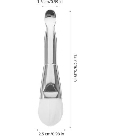 Facial Brush Applicator Clay Spoon Cosmetic Makeup Brush Cosmetic Brush Spoon for Beauty Cream Skin Care Tools - Buy Online on GoSupps.com