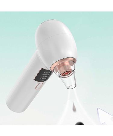 HOHXFYP Blackhead Remover Pore Vacuum Strong Suction Electric Comedone Whitehead Extractor Tools with 5 Probes USB Rechargeable Facial Fat Particle Removal(ABS-White) ABS White - Buy Online on GoSupps.com