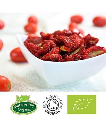 Organic Sun Dried Chopped / Diced Tomatoes 250g by Hatton Hill Organic - Free UK Delivery - Buy Online on GoSupps.com