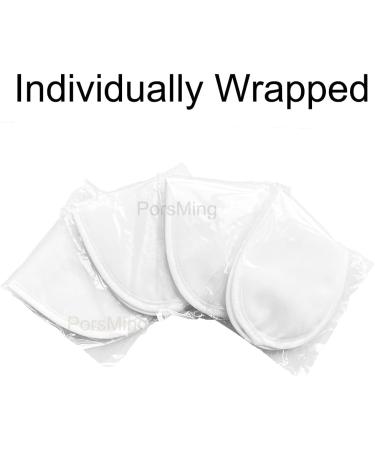 PorsMing Eye Mask Sleep Masks Pack of 30 - Adjustable Nose Pad, 4 Layers, Colors - Ideal for Team Building Games and Parties - Women Men Kids - White - Buy Online on GoSupps.com