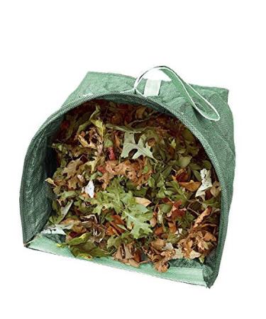 Giant Yard Dustpan-Type Garden Bag for Collecting Leaves Heavy Duty Gardening Bags Reuseable Leaf Waste Bag for Lawn Pool Garden 2 pack