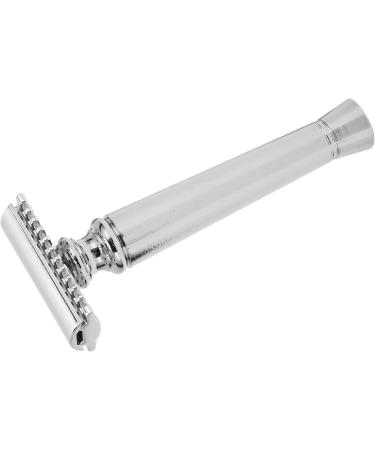 Premium Zinc-Aluminum Manual Safety Razor for Men | Easy to Clean | Ideal for Home Use - Buy Online on GoSupps.com
